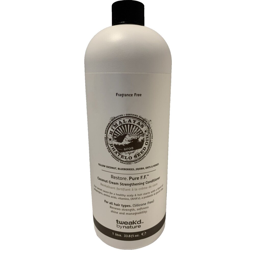 Tweak'd By Nature Restore Pure F.F. Coconut Cream Strengthening Conditioner 33.8